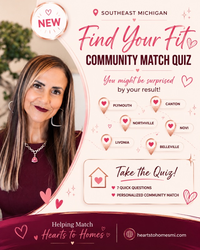 Find Your Fit Quiz - Southeast Michigan Community Match by Hearts to Homes