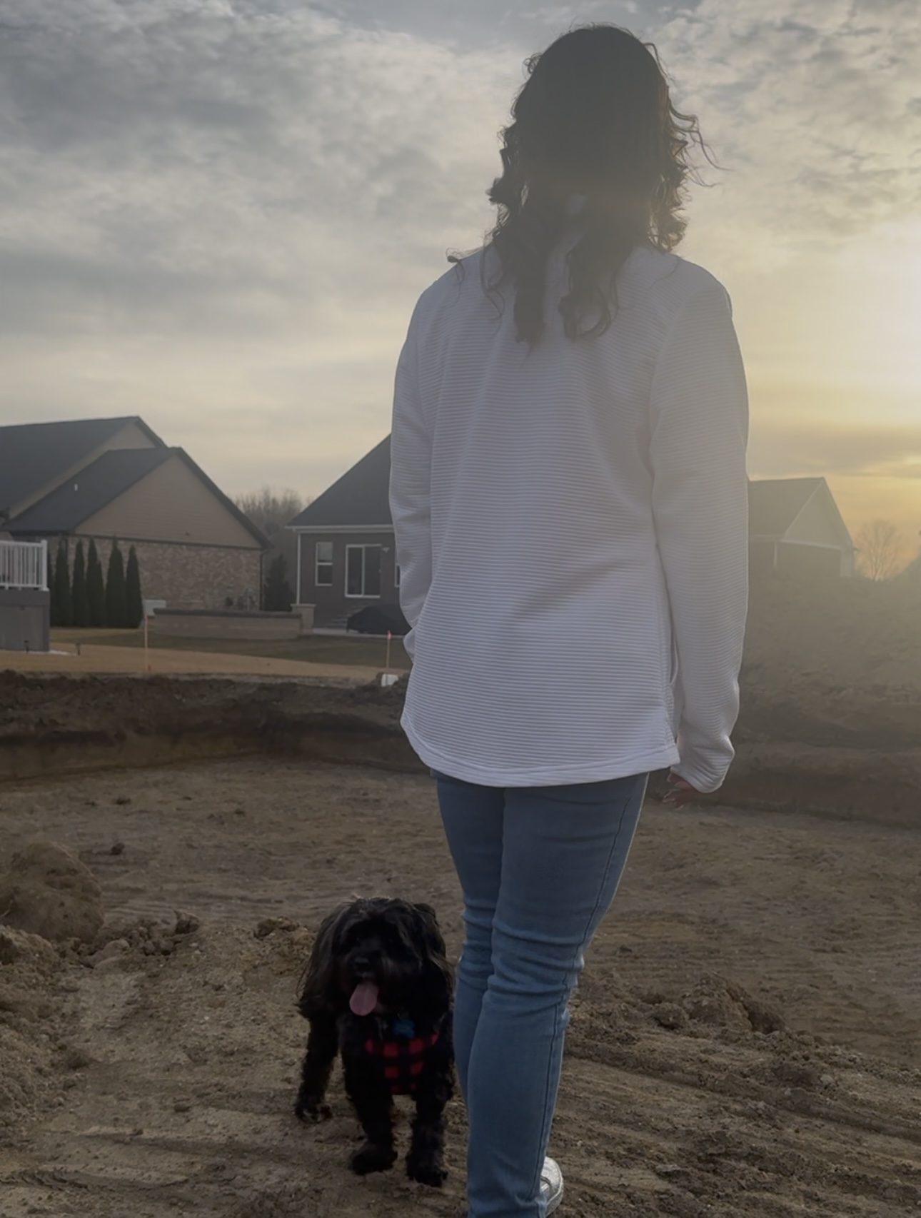 Empty Southeast Michigan new construction homesite before a model home visit, the lot where your home will be built may look very different from the staged model